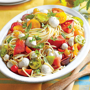 Pasta Marinated Tomatoes : Alison Miksch - Photogapher / Heather Chadduck Hillegas - Prop Stylist / Erin Merhar - Food Stylist